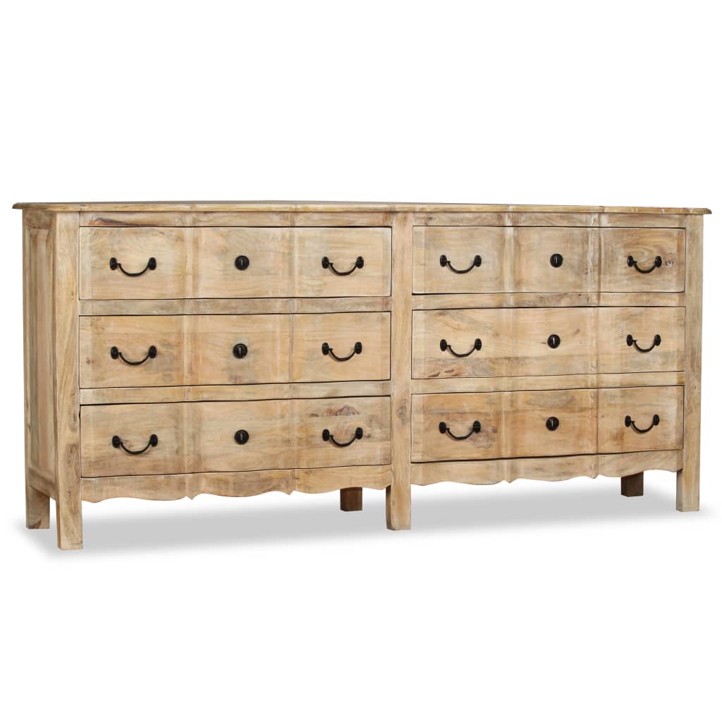 vidaXL Komoda z drewna mango, 200x40x90 cm