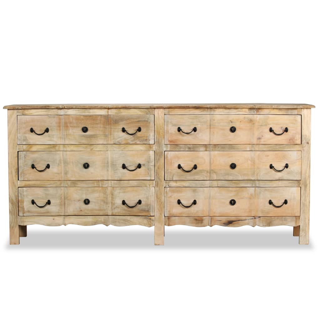 vidaXL Komoda z drewna mango, 200x40x90 cm