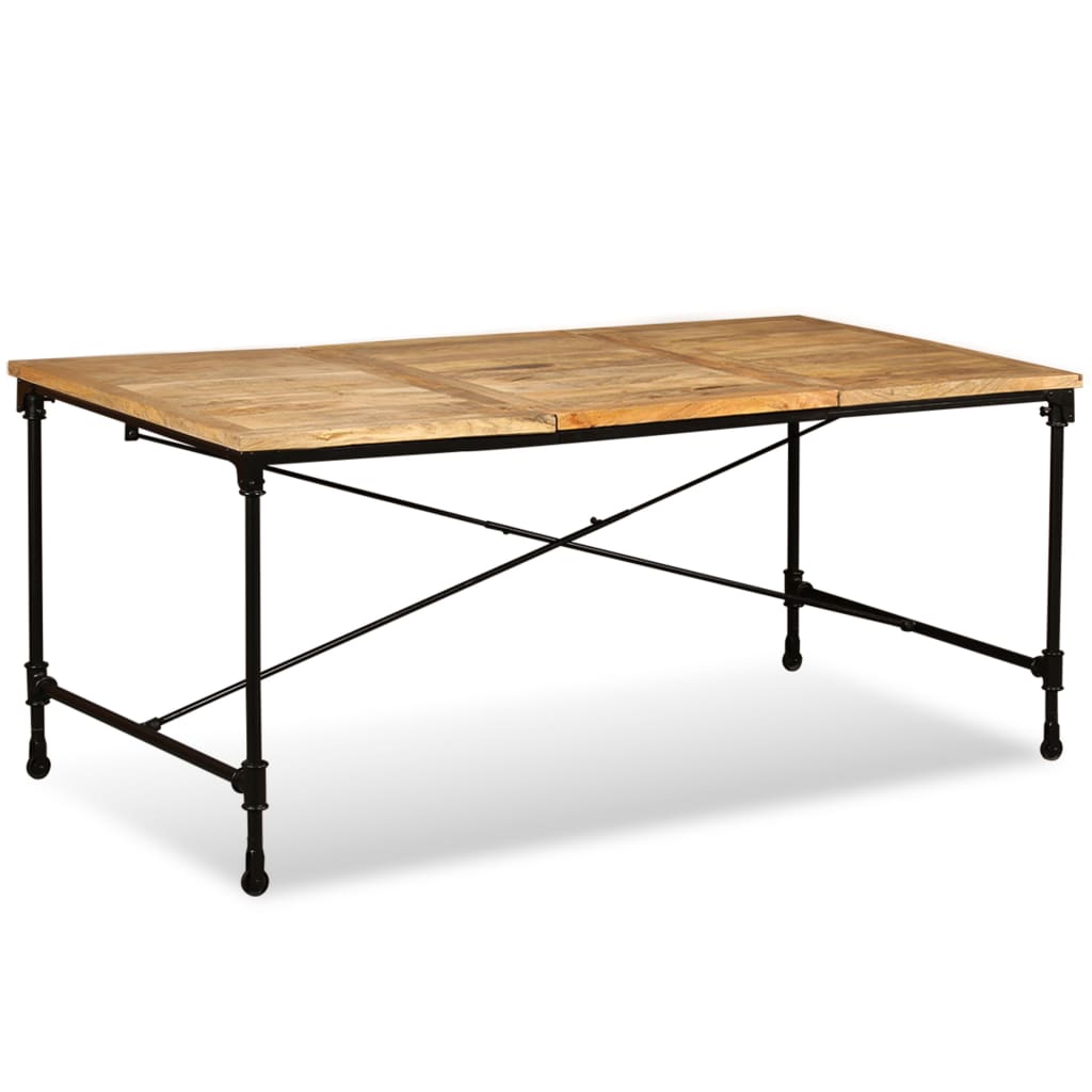 vidaXL Stół jadalniany, lite drewno mango, 180 cm