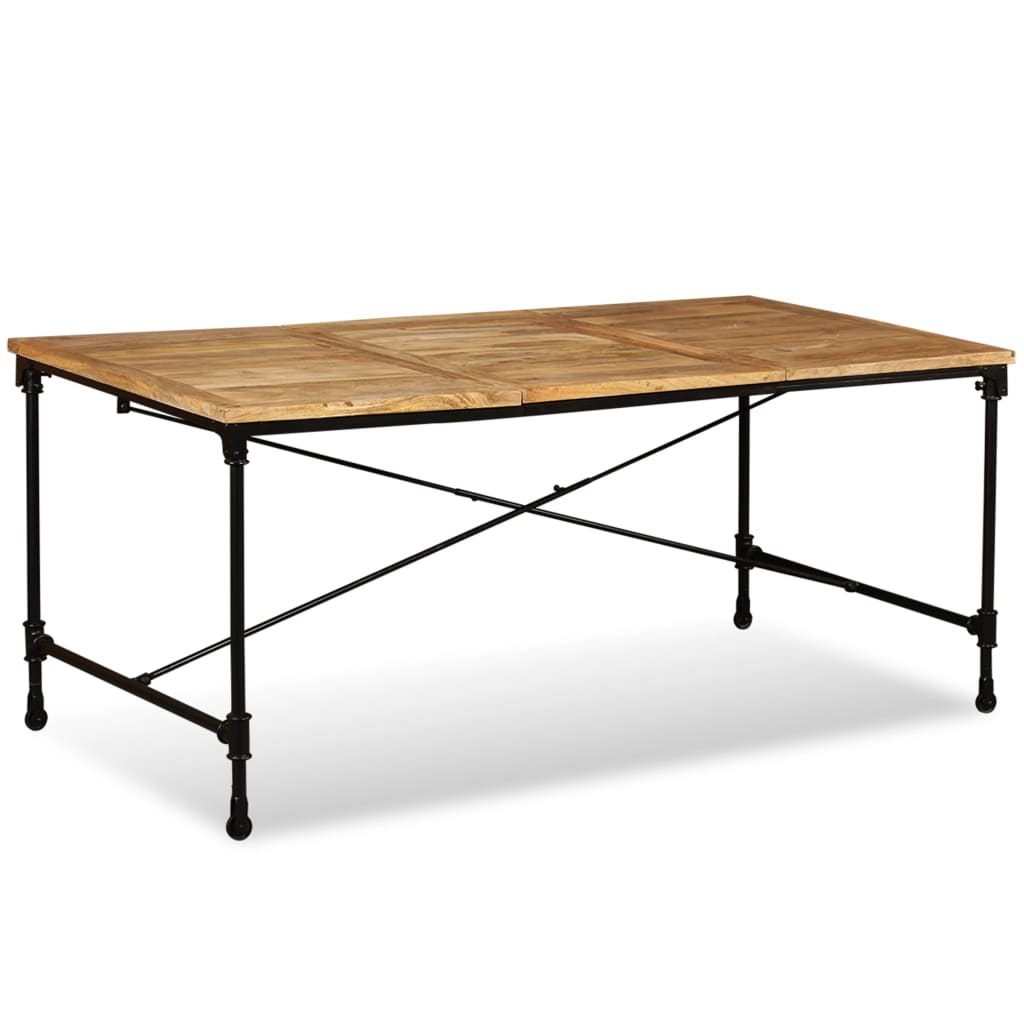 vidaXL Stół jadalniany, lite drewno mango, 180 cm