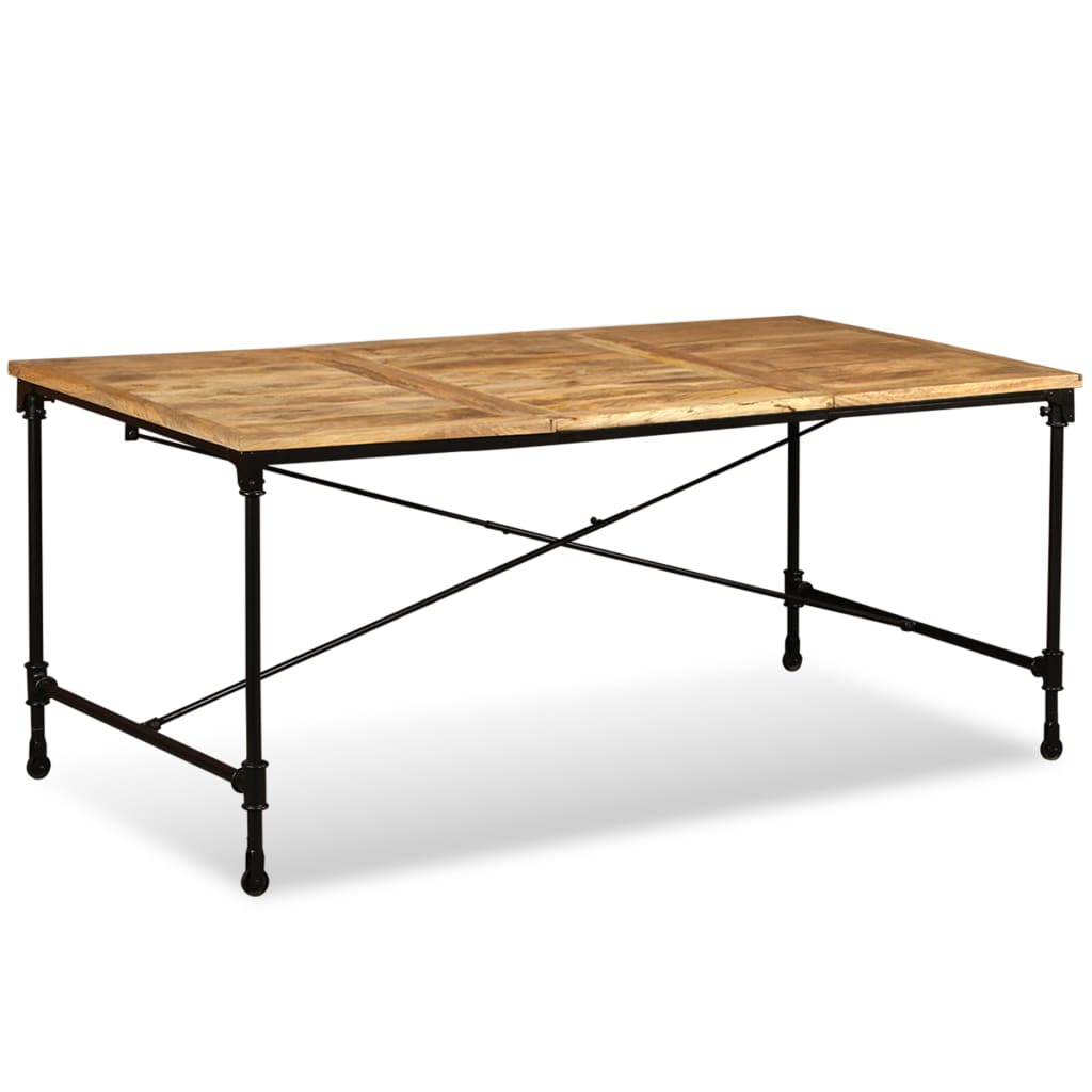 vidaXL Stół jadalniany, lite drewno mango, 180 cm