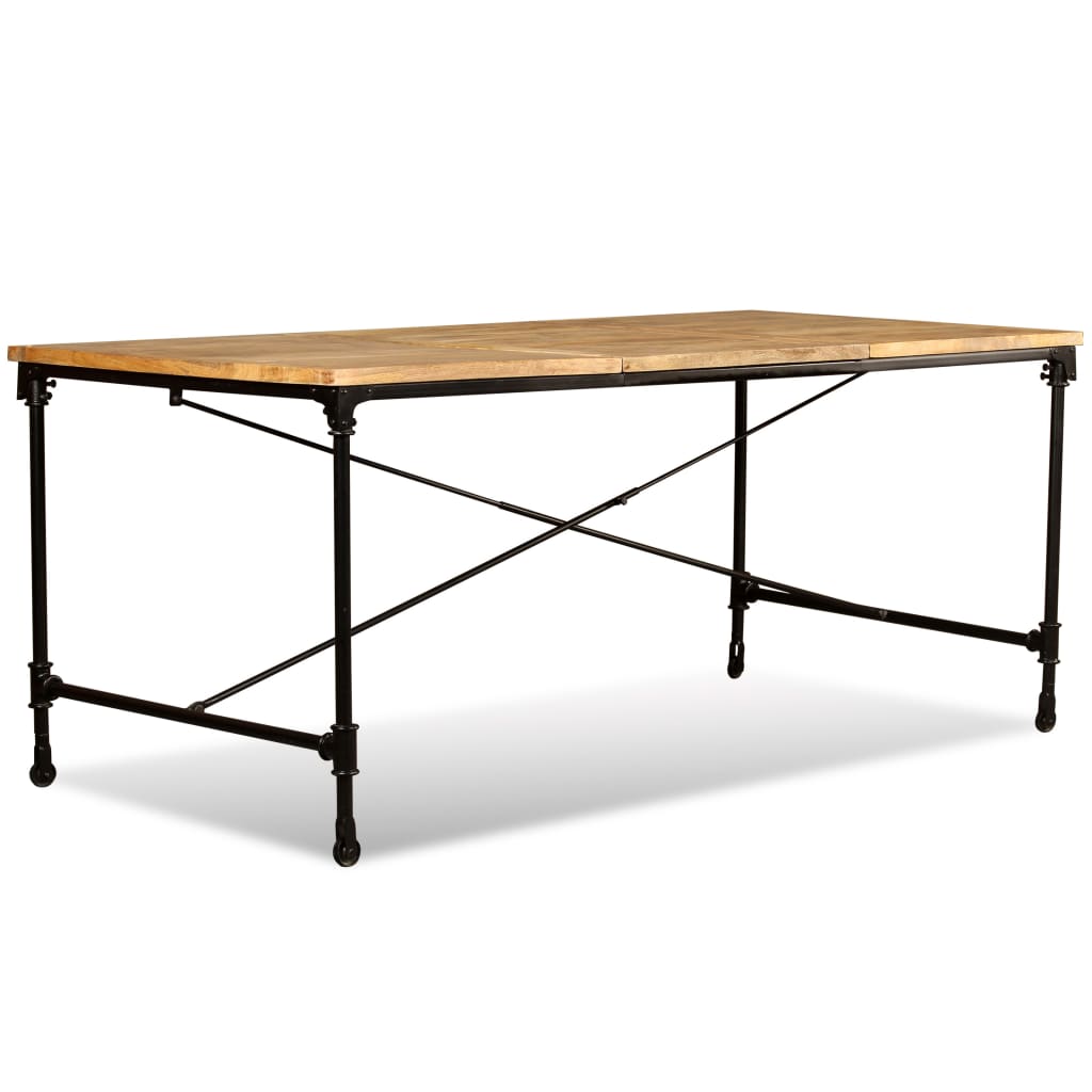 vidaXL Stół jadalniany, lite drewno mango, 180 cm