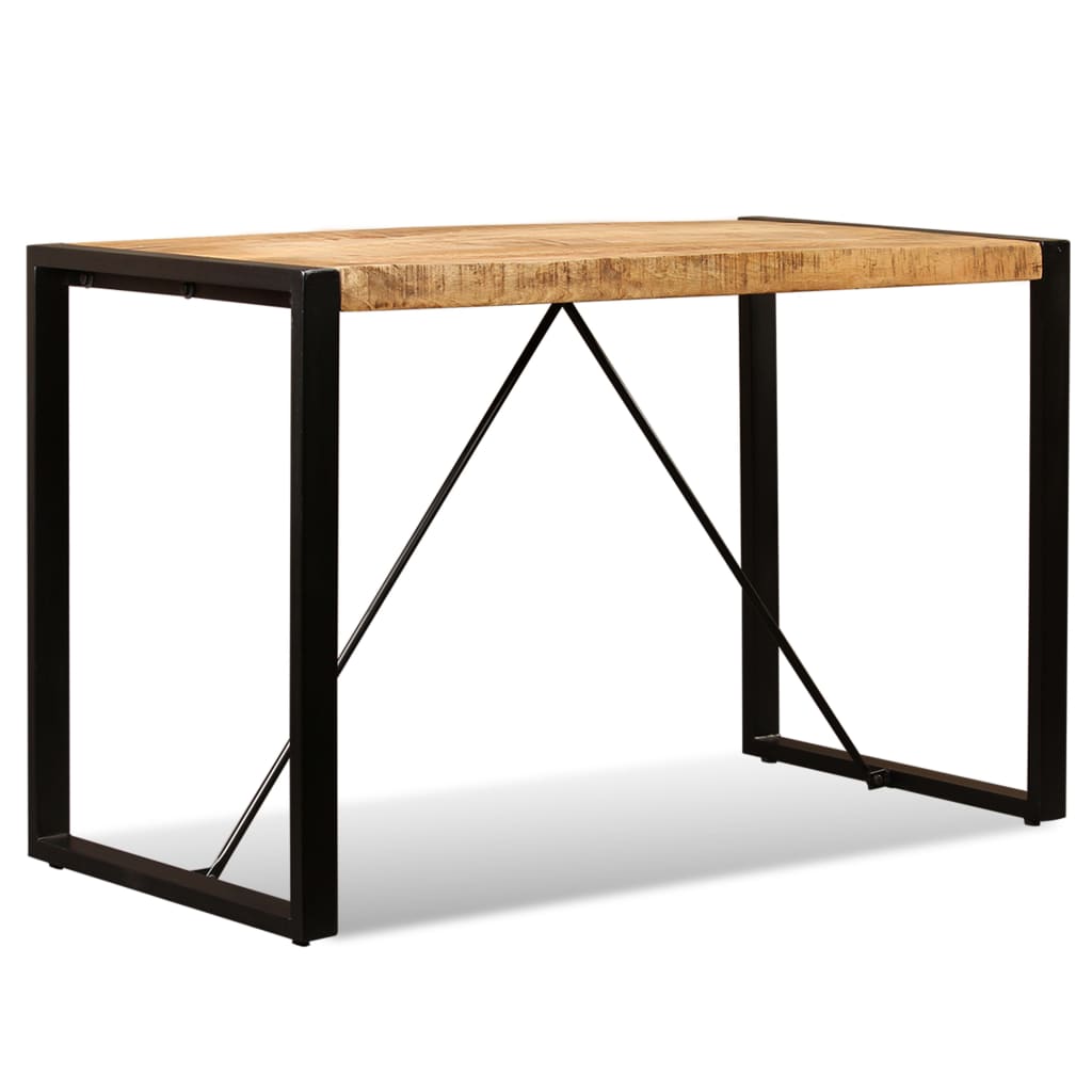 vidaXL Stół jadalniany, surowe drewno mango, 120 cm