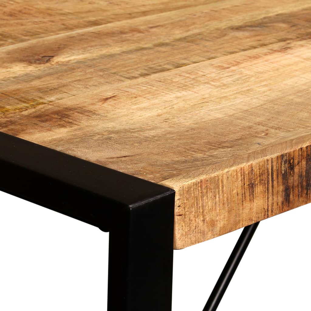 vidaXL Stół jadalniany, surowe drewno mango, 120 cm