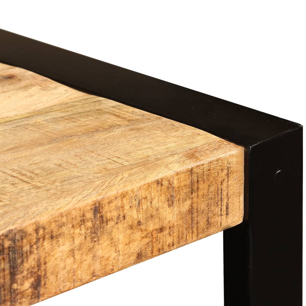 vidaXL Stół jadalniany, surowe drewno mango, 120 cm