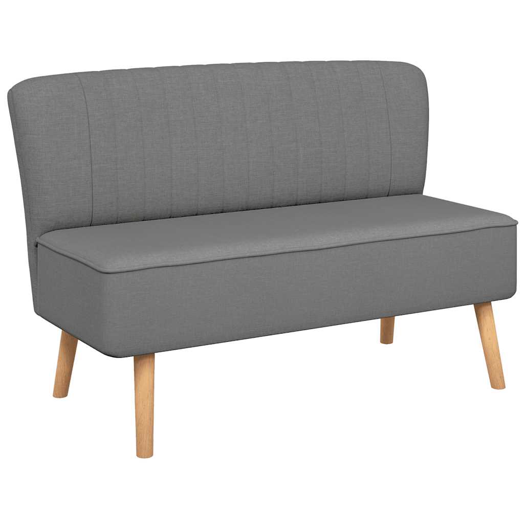 vidaXL Sofa 117x55,5x77 cm, jasnozielony materiał
