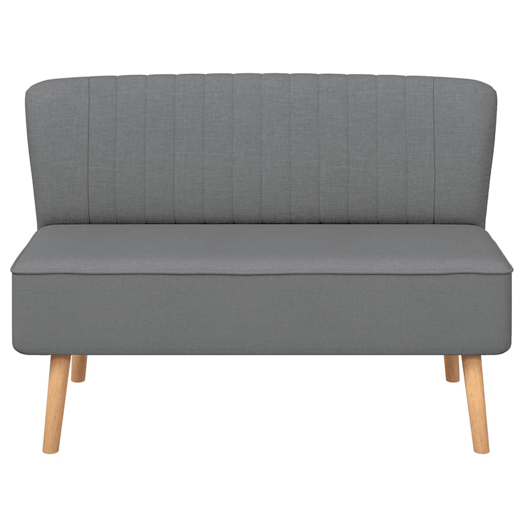 vidaXL Sofa 117x55,5x77 cm, jasnozielony materiał