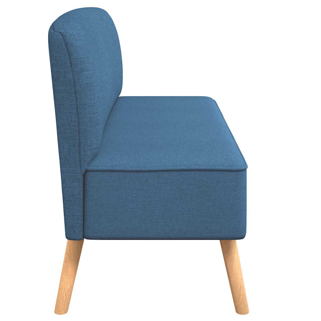 vidaXL Sofa 117x55,5x77 cm, niebieski materiał