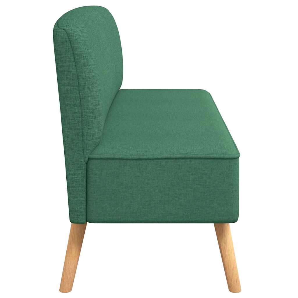 vidaXL Sofa 117x55,5x77 cm, zielony materiał