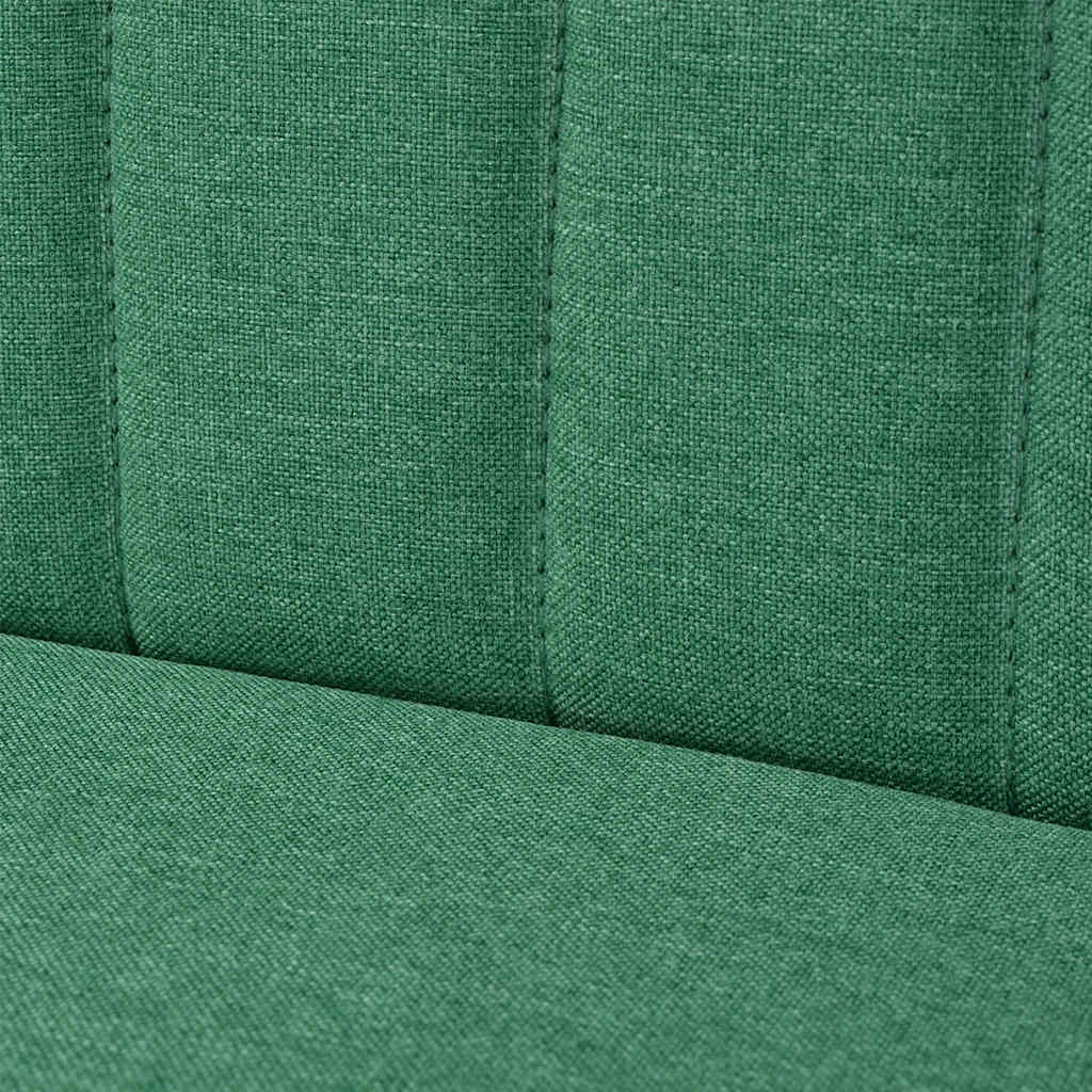 vidaXL Sofa 117x55,5x77 cm, zielony materiał