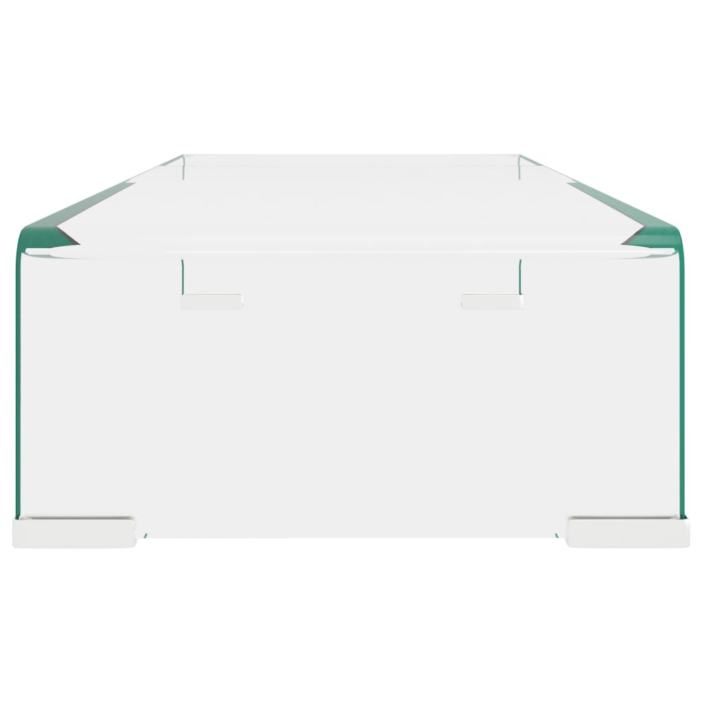 vidaXL Podstawka pod monitor / telewizor szklana 60x25x11 cm