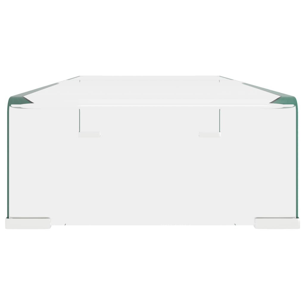vidaXL Podstawka pod monitor / telewizor szklana 70x30x13 cm