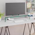 vidaXL Podstawka pod monitor / telewizor szklana 80x30x13 cm