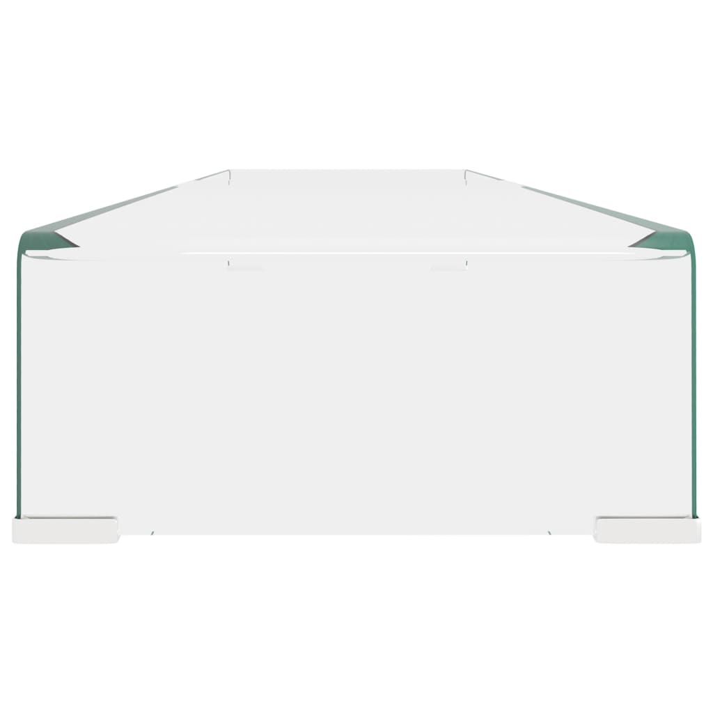 vidaXL Podstawka pod monitor / telewizor szklana 120x30x13 cm