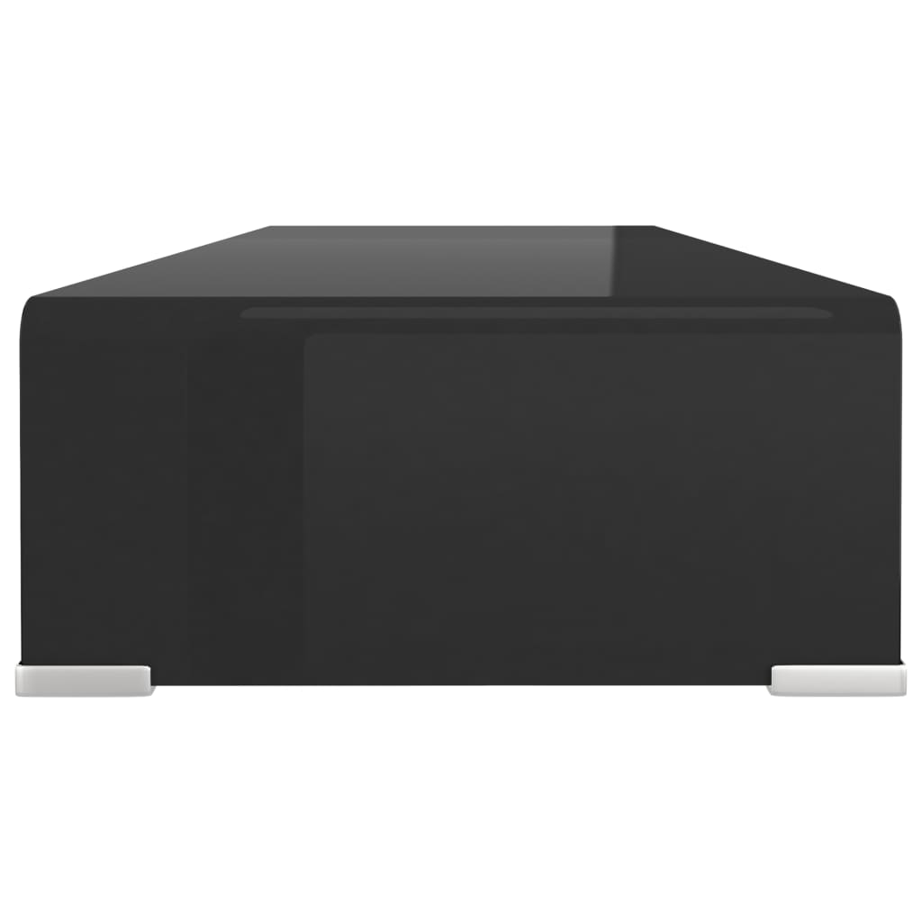 vidaXL Podstawka pod monitor / telewizor szklana 80x30x13 cm