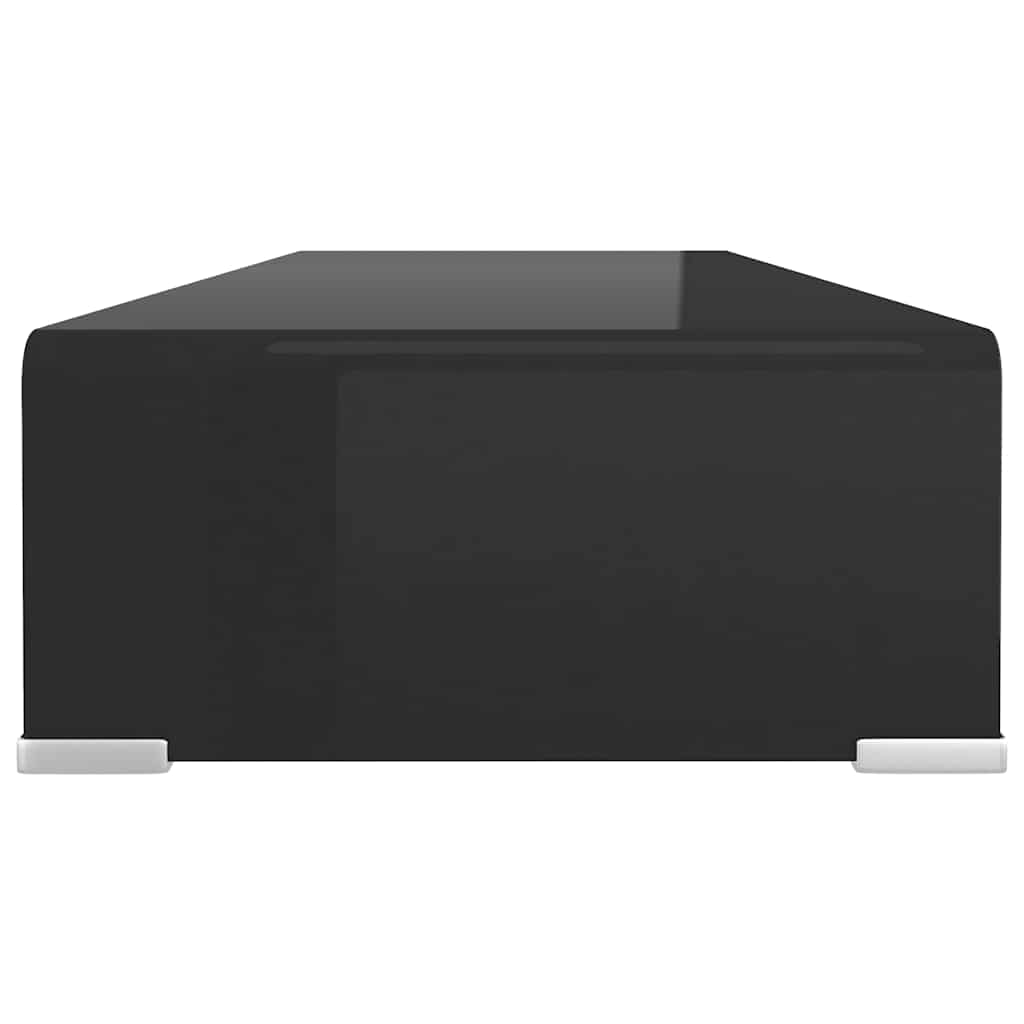 vidaXL Podstawka pod monitor / telewizor szklana 80x30x13 cm