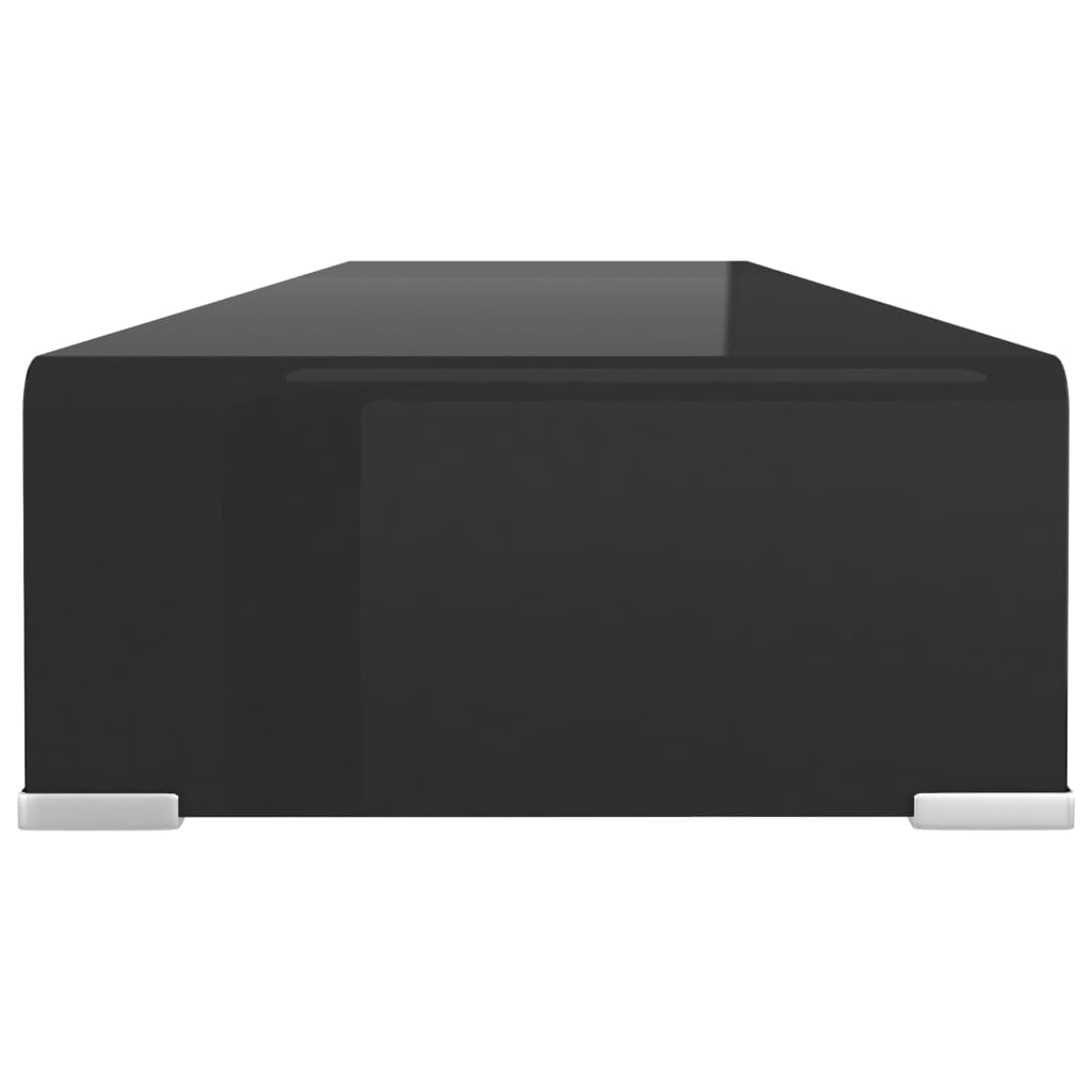 vidaXL Podstawka pod monitor / telewizor szklana 100x30x13 cm