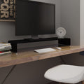 vidaXL Podstawka pod monitor / telewizor szklana 100x30x13 cm