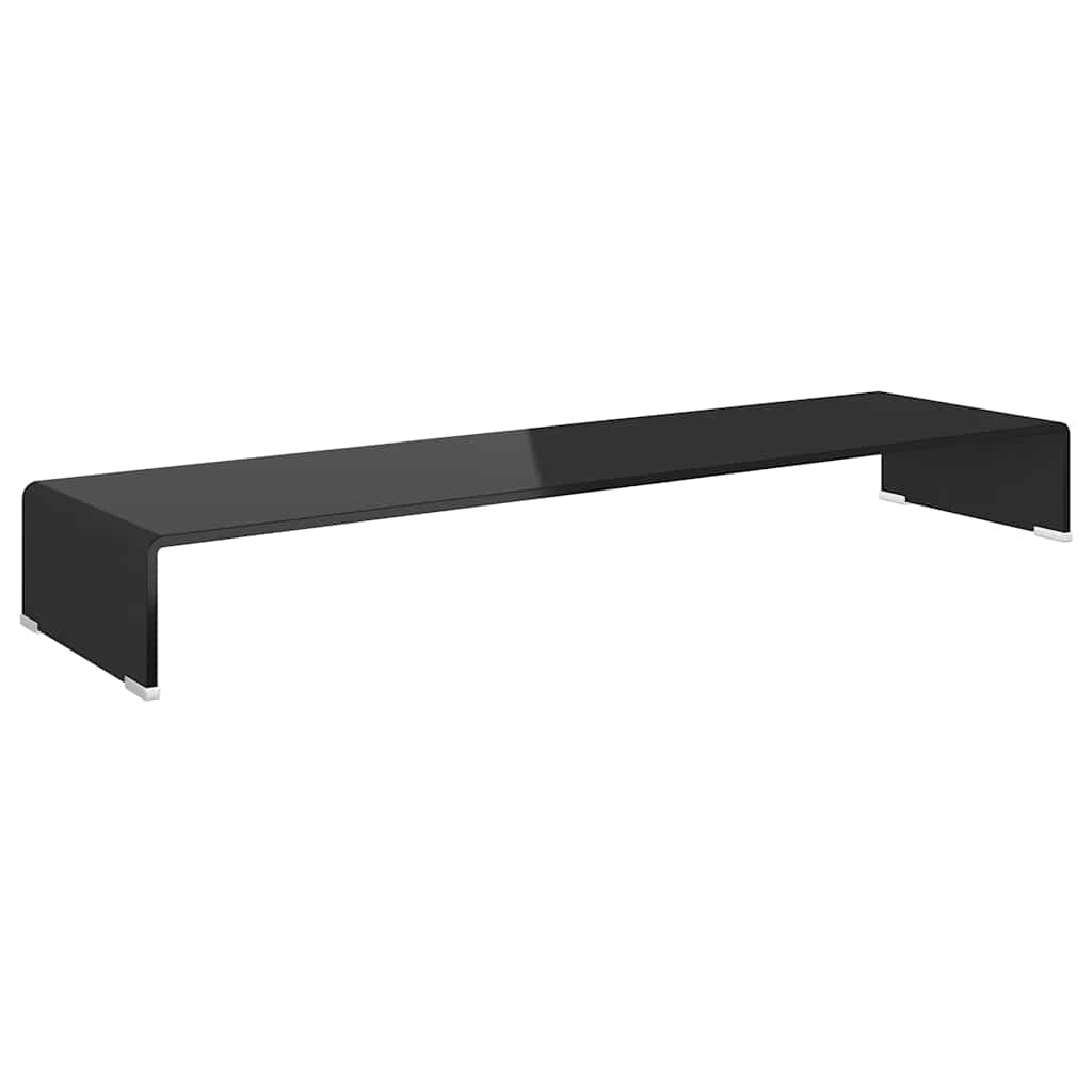 vidaXL Podstawka pod monitor / telewizor szklana 110x30x13 cm