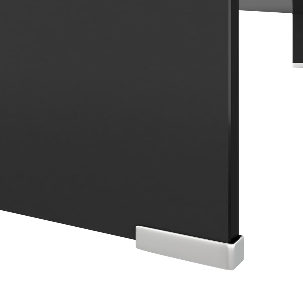 vidaXL Podstawka pod monitor / telewizor szklana 110x30x13 cm