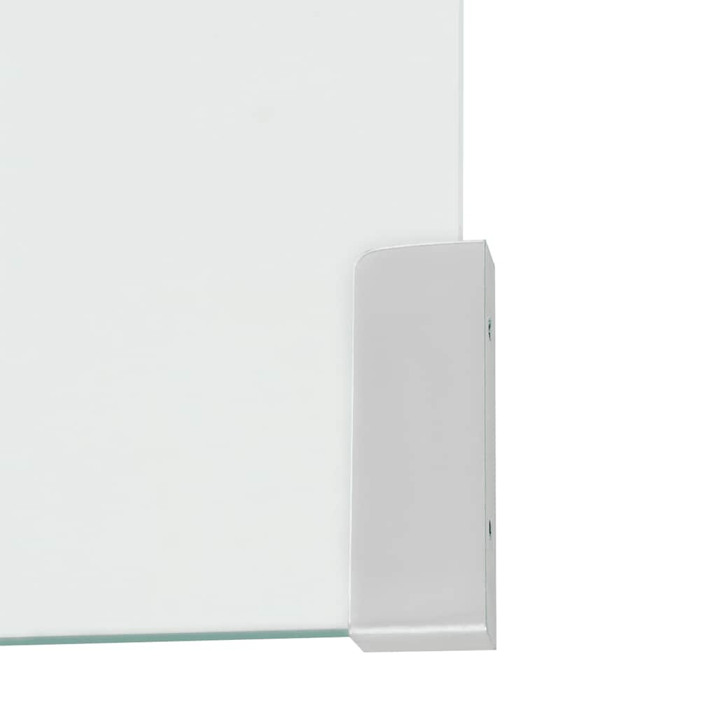 vidaXL Stolik kawowy, szkło hartowane 98x45x30 cm