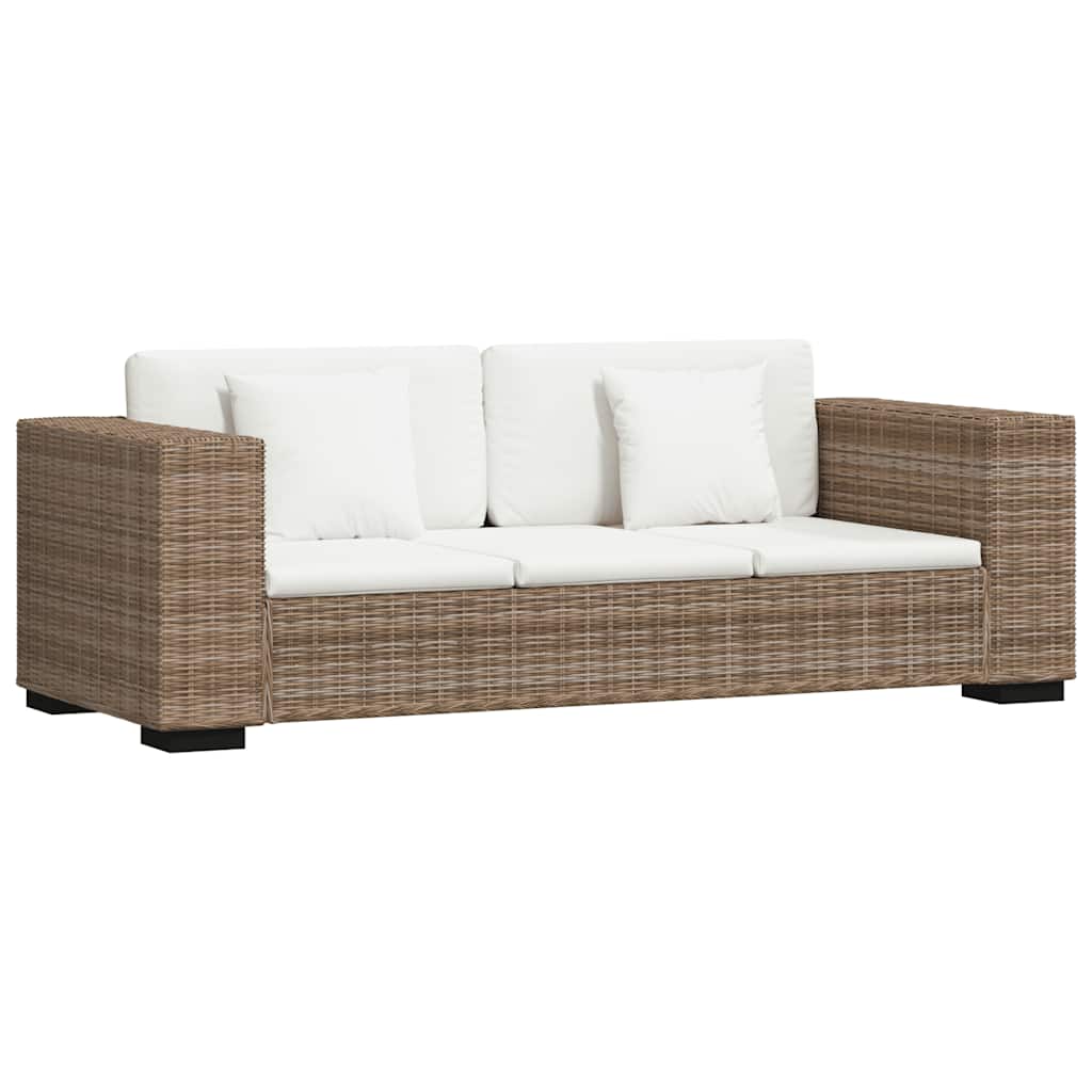 vidaXL Zestaw kanap ogrodowych 2+3, rattan