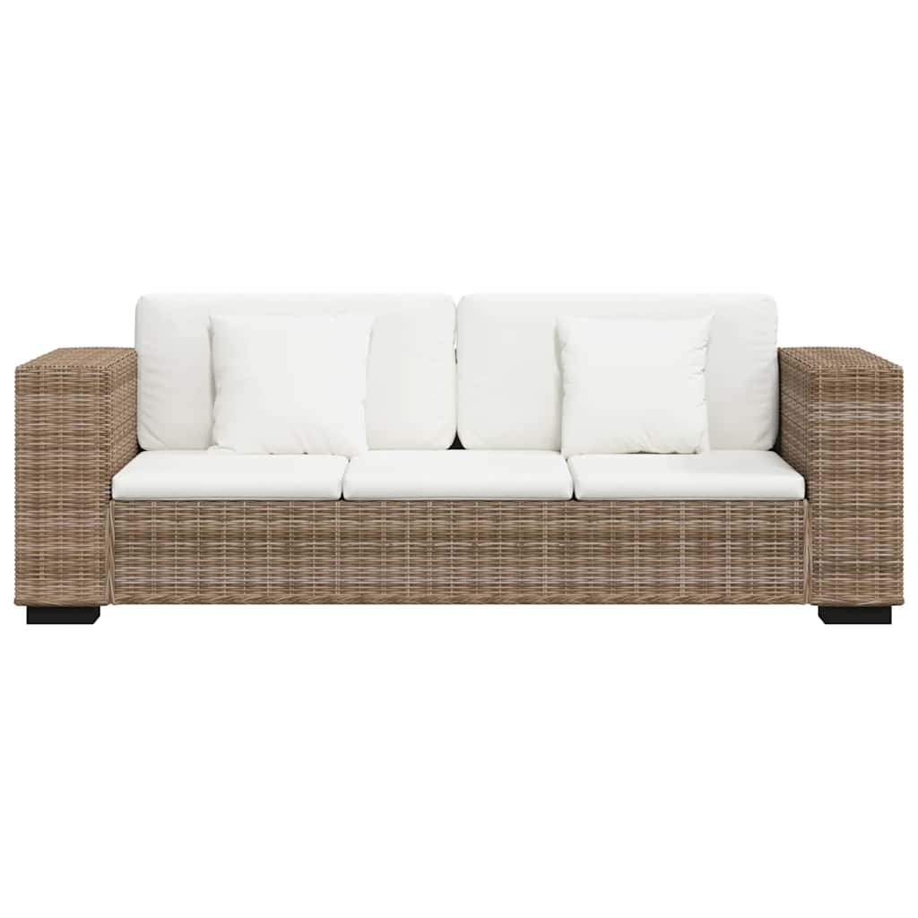 vidaXL Zestaw kanap ogrodowych 2+3, rattan