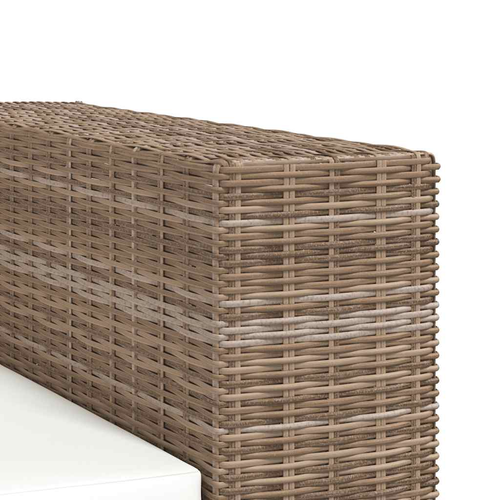 vidaXL Zestaw kanap ogrodowych 2+3, rattan