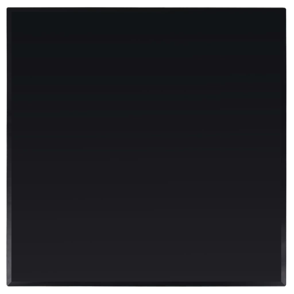 vidaXL Blat stołu ze szkła hartowanego, kwadratowy, 800 x 800 mm