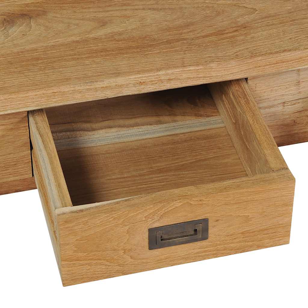 vidaXL Stolik kawowy, lite drewno tekowe, 100 x 60 x 35 cm