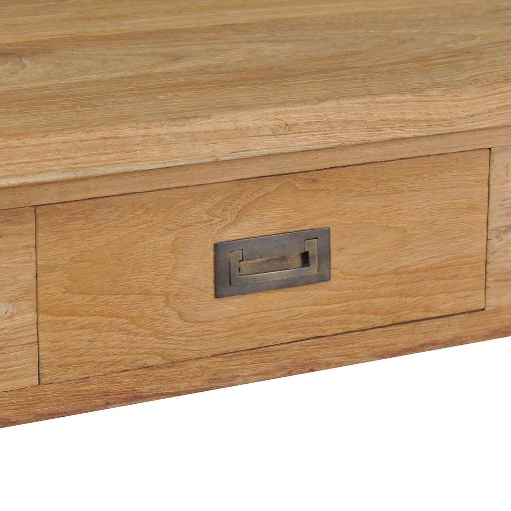 vidaXL Stolik kawowy, lite drewno tekowe, 100 x 60 x 35 cm