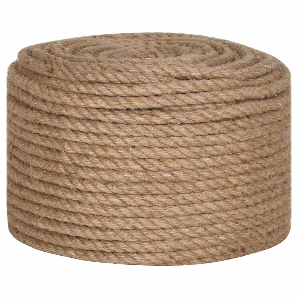 vidaXL Lina, 100% juty, 10 mm, 100 m