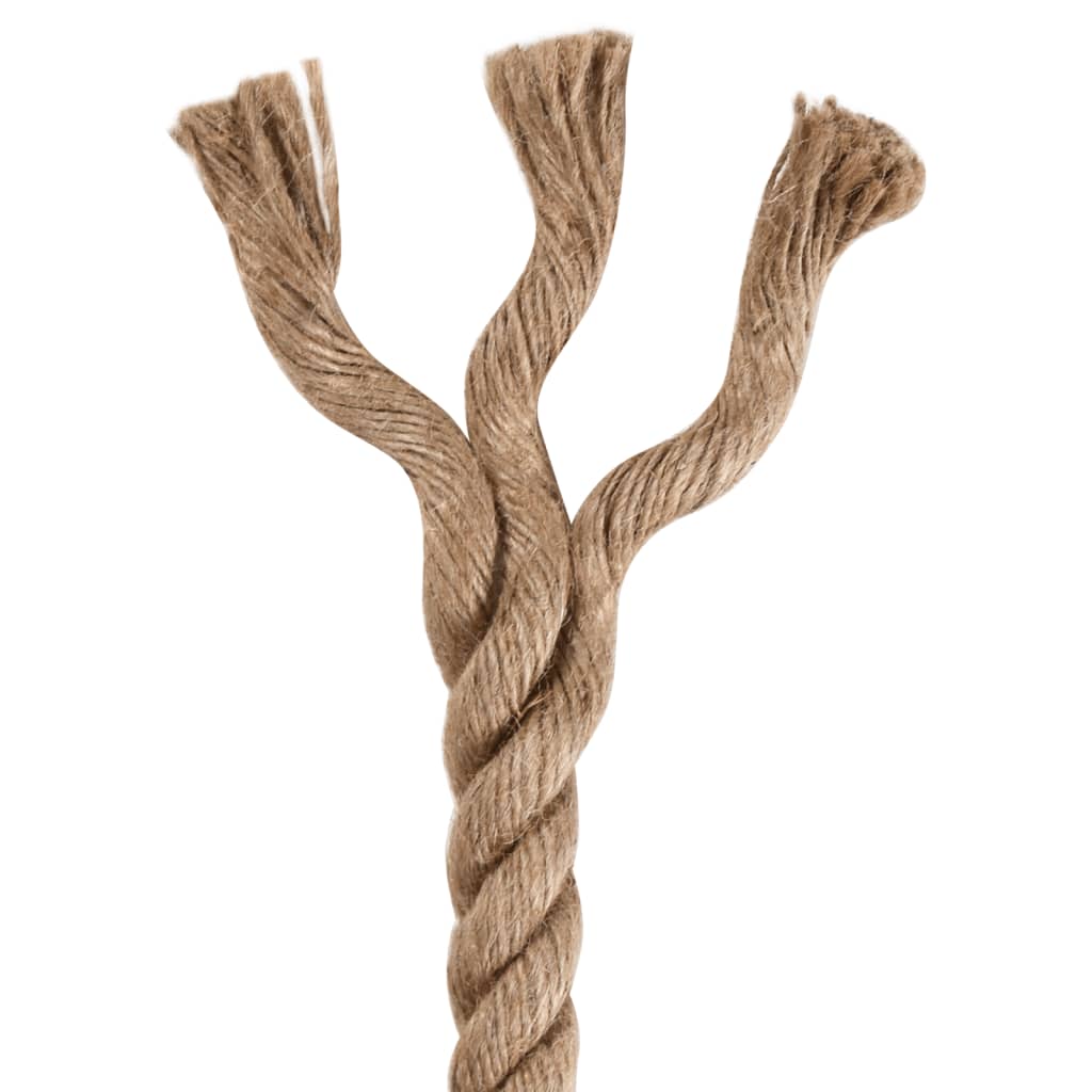 vidaXL Lina, 100% juty, 12 mm, 100 m