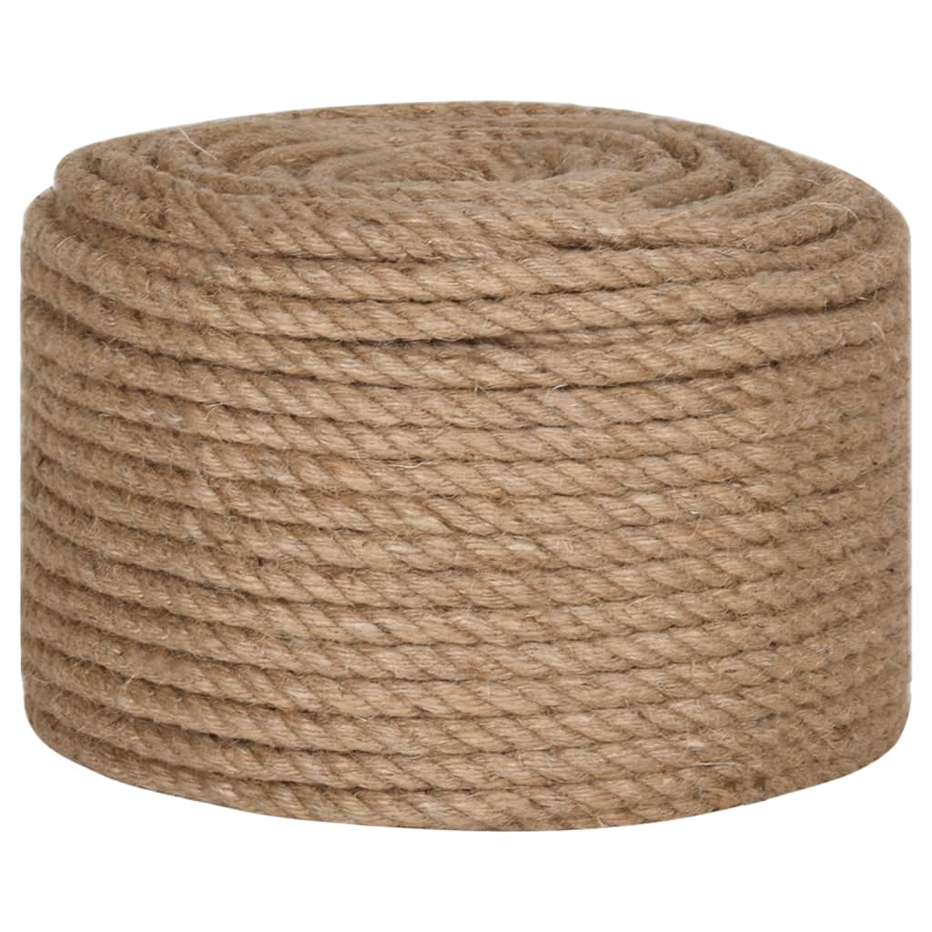 vidaXL Lina, 100% juty, 14 mm, 100 m