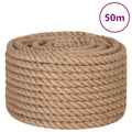 vidaXL Lina, 100% juty, 20 mm, 50 m