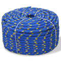 vidaXL Linka żeglarska z polipropylenu, 12 mm, 50 m, niebieska