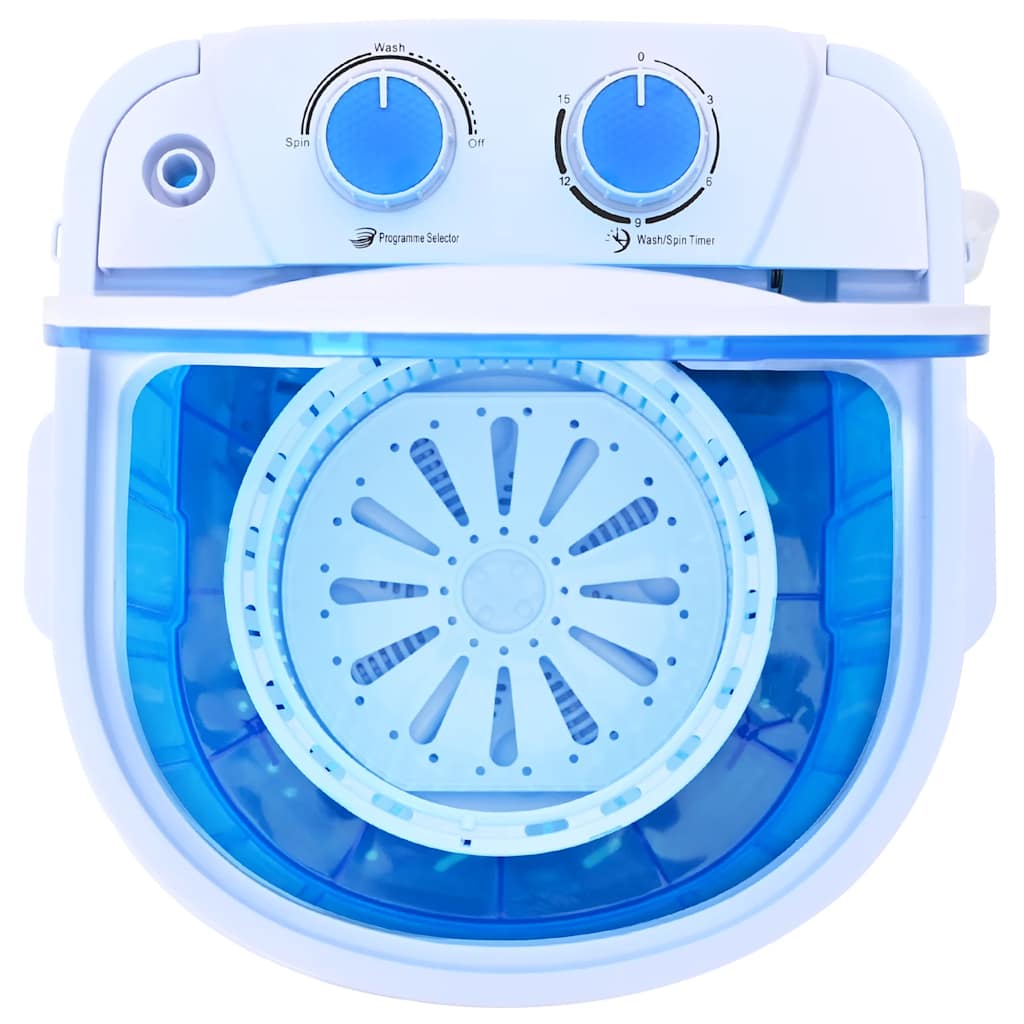 vidaXL Mini pralka jeden bęben, 2,6 kg