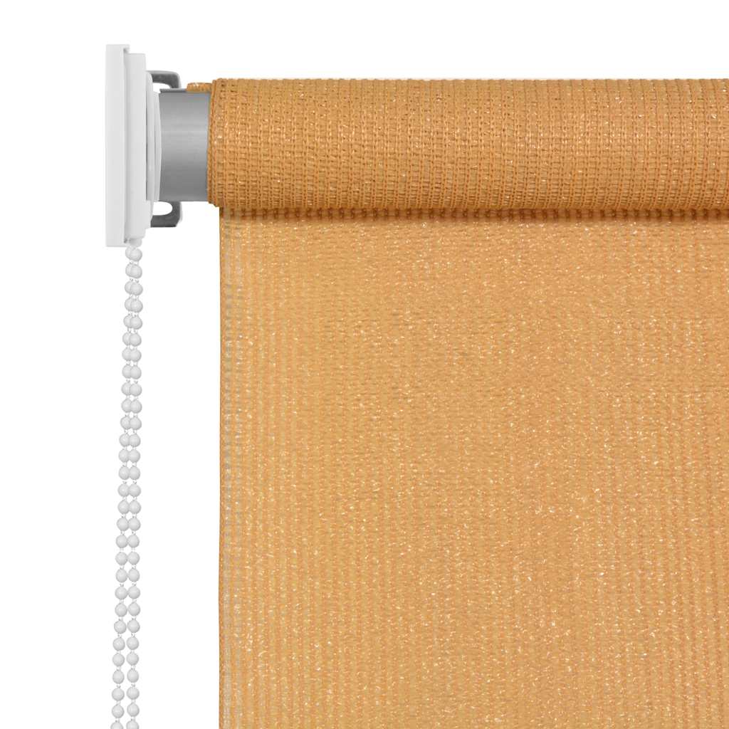 vidaXL Roleta zewnętrzna, 125(szer.)x230(wys.) cm, beżowa