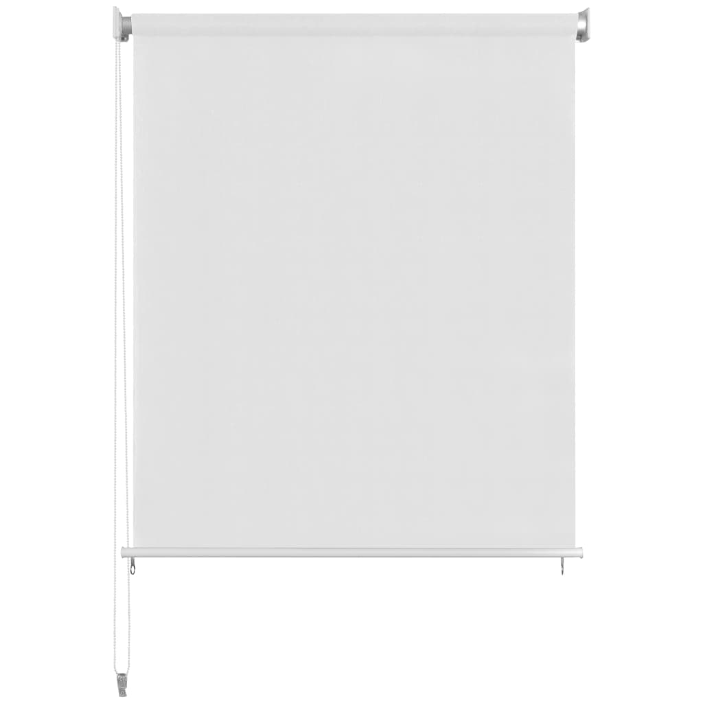 vidaXL Roleta zewnętrzna, 125(szer.)x140(wys.) cm, biała