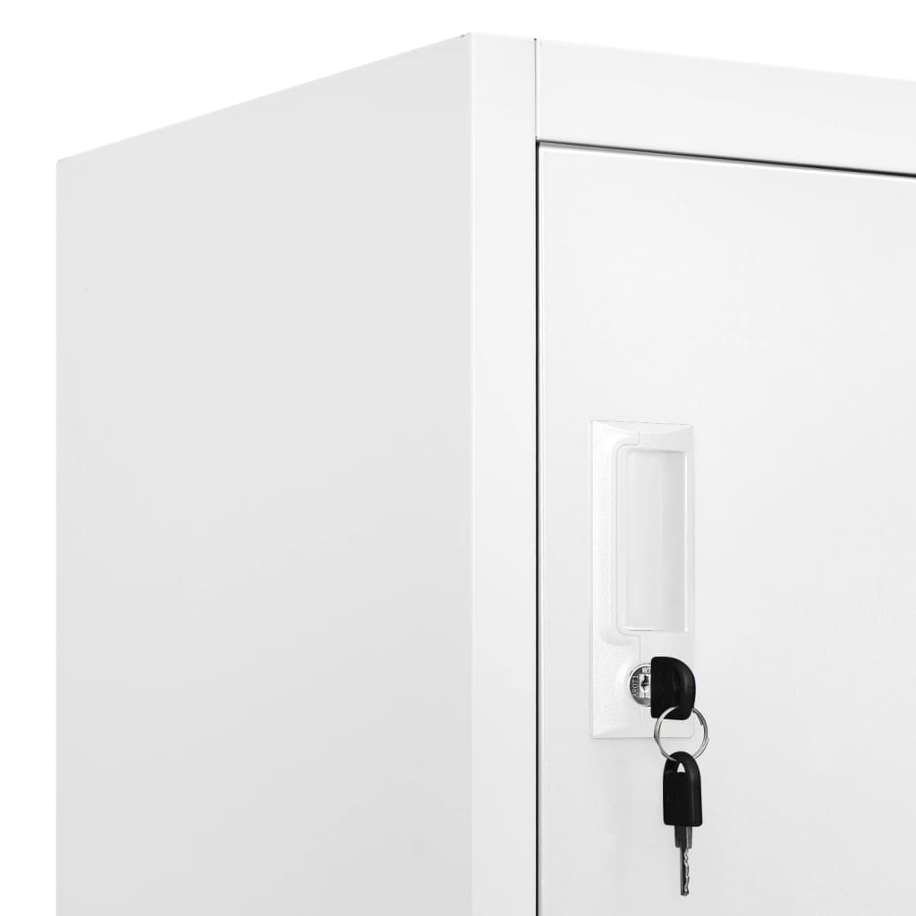 vidaXL Szafka o 12 zamykanych przegrodach, 90 x 45 x 180 cm