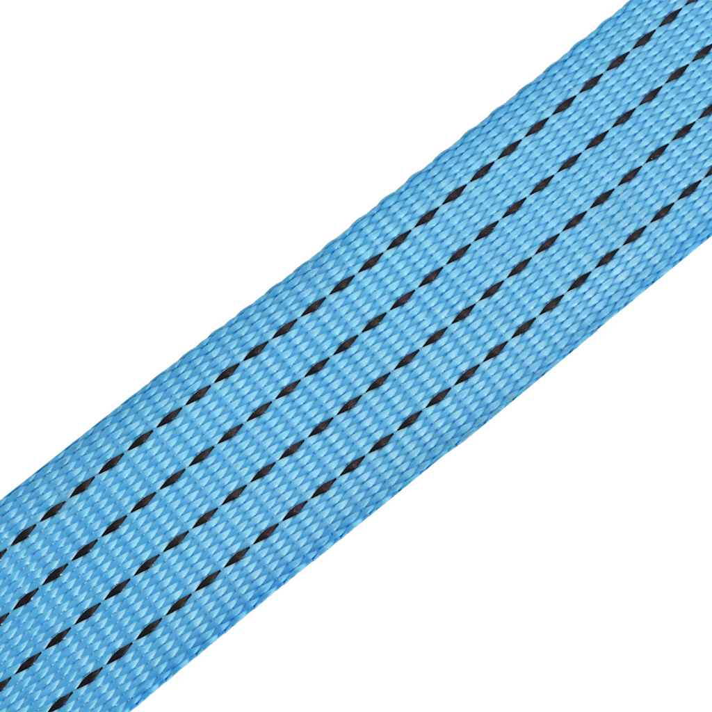vidaXL Taśmy mocujące z napinaczami, 4 szt., 4 T, 8m x 50mm, niebieski