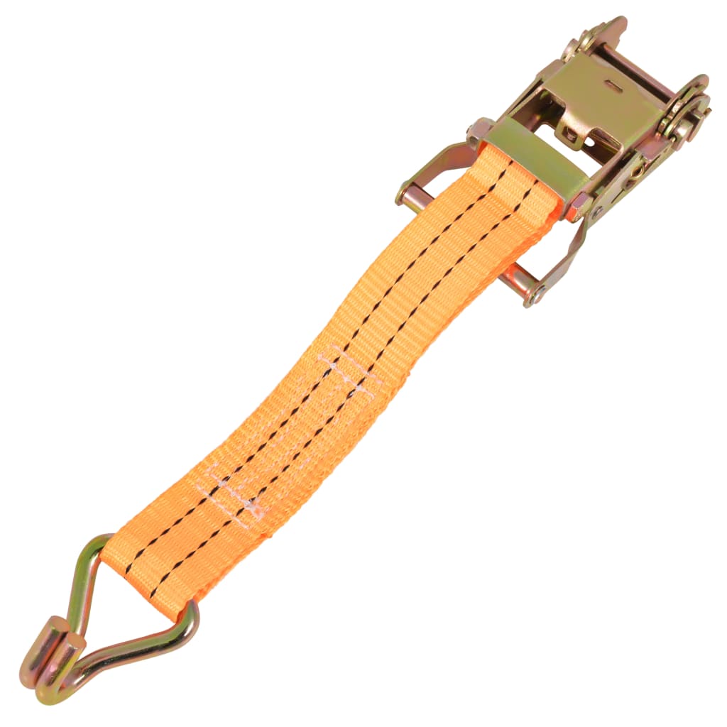 vidaXL Taśmy mocujące z napinaczami, 4 szt, 1 tona, 6m x 38mm