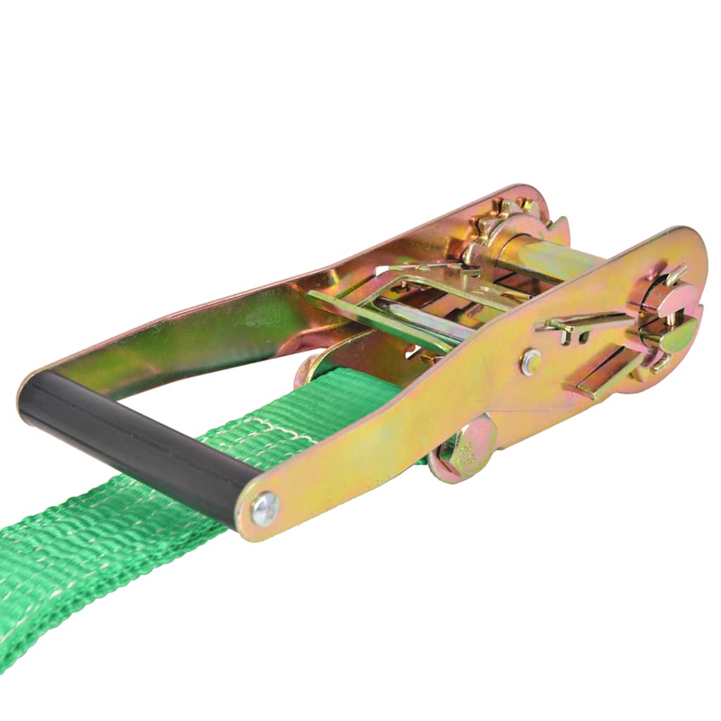 vidaXL Taśma do slackliningu, 15 m x 50 mm, 150 kg, zielona