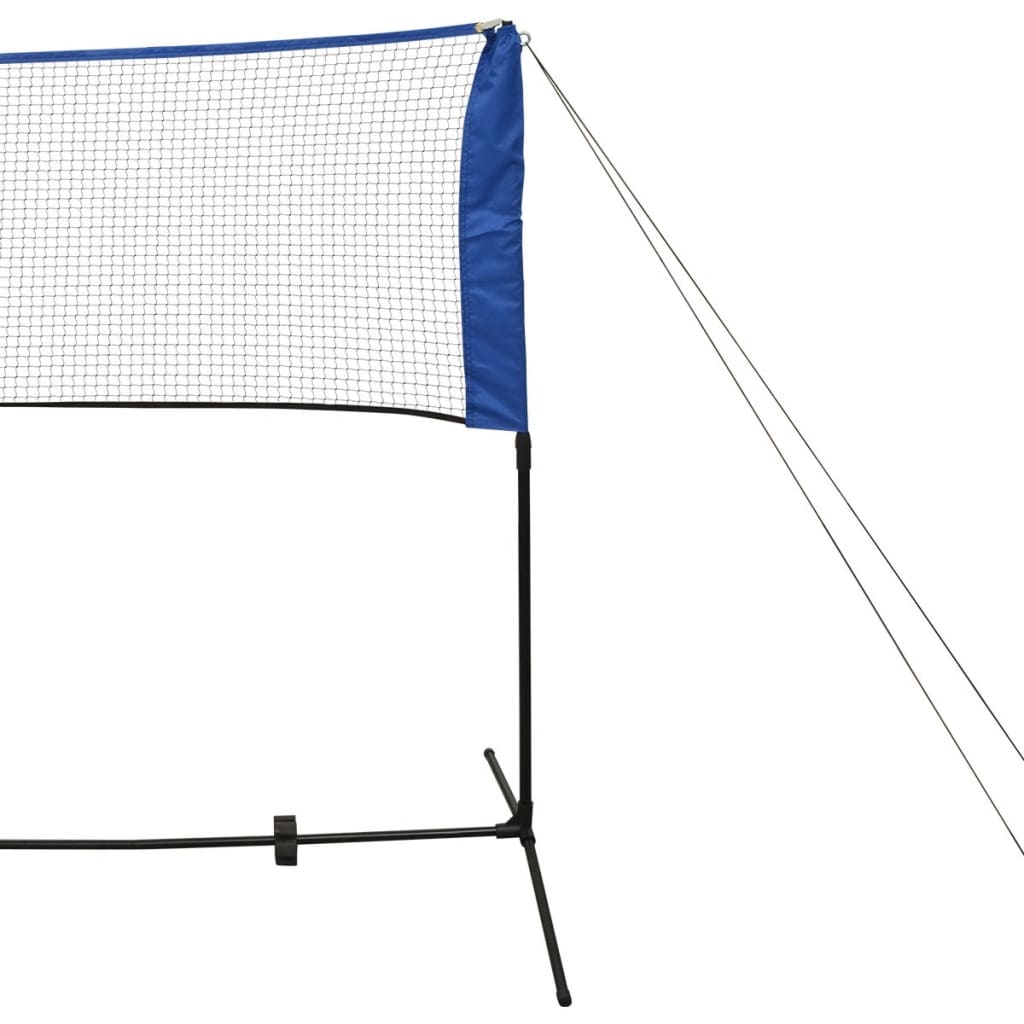 vidaXL Siatka do badmintona, lotki, 300x155 cm