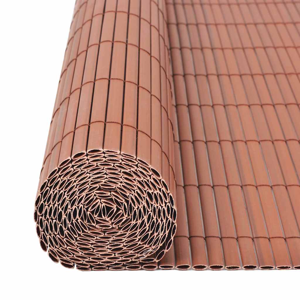 vidaXL Ogrodzenie Ogrodowe Brązowy 150 x 300 cm PVC
