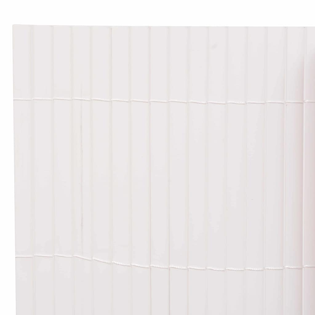 vidaXL Ogrodzenie Ogrodowe Biały 150 x 500 cm PVC