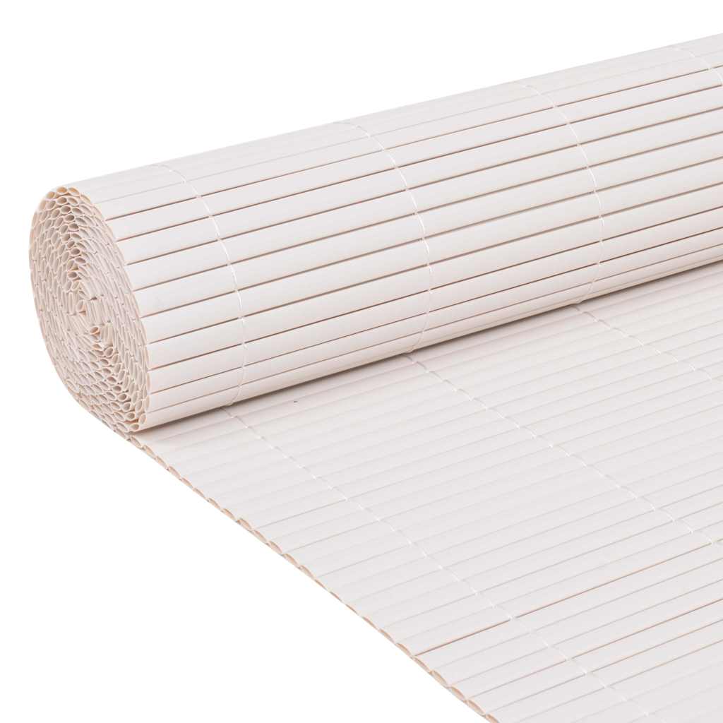 vidaXL Ogrodzenie Ogrodowe Biały 150 x 500 cm PVC