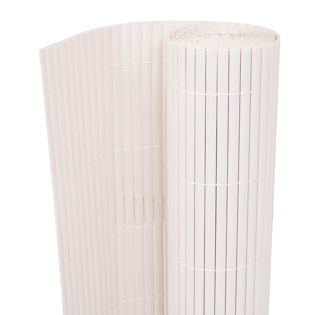 vidaXL Ogrodzenie Ogrodowe Biały 150 x 500 cm PVC