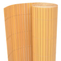 vidaXL Ogrodzenie Ogrodowe Żółty 150 x 500 cm PVC