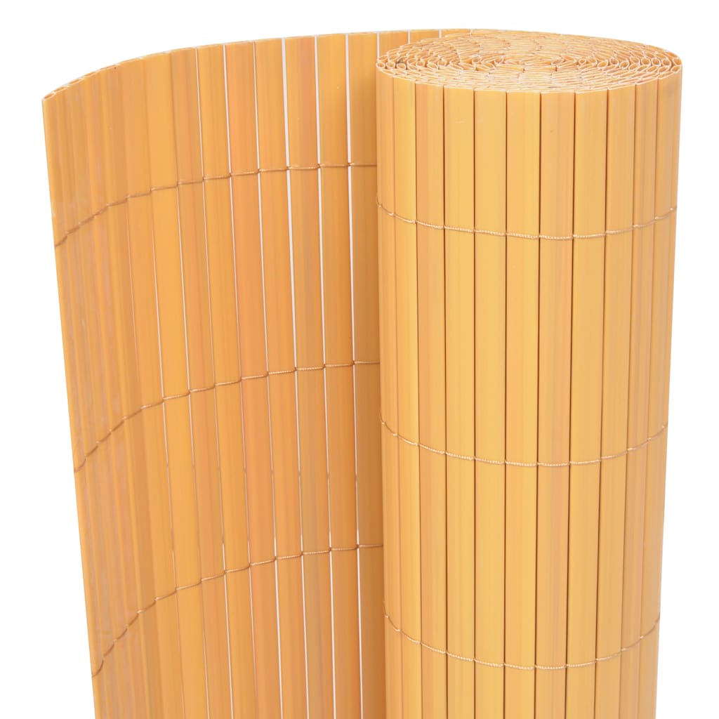 vidaXL Ogrodzenie Ogrodowe Żółty 150 x 500 cm PVC